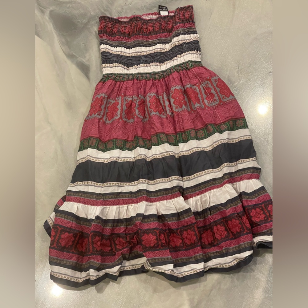 Moda International fromVS Multicolor Strapless Dress XS